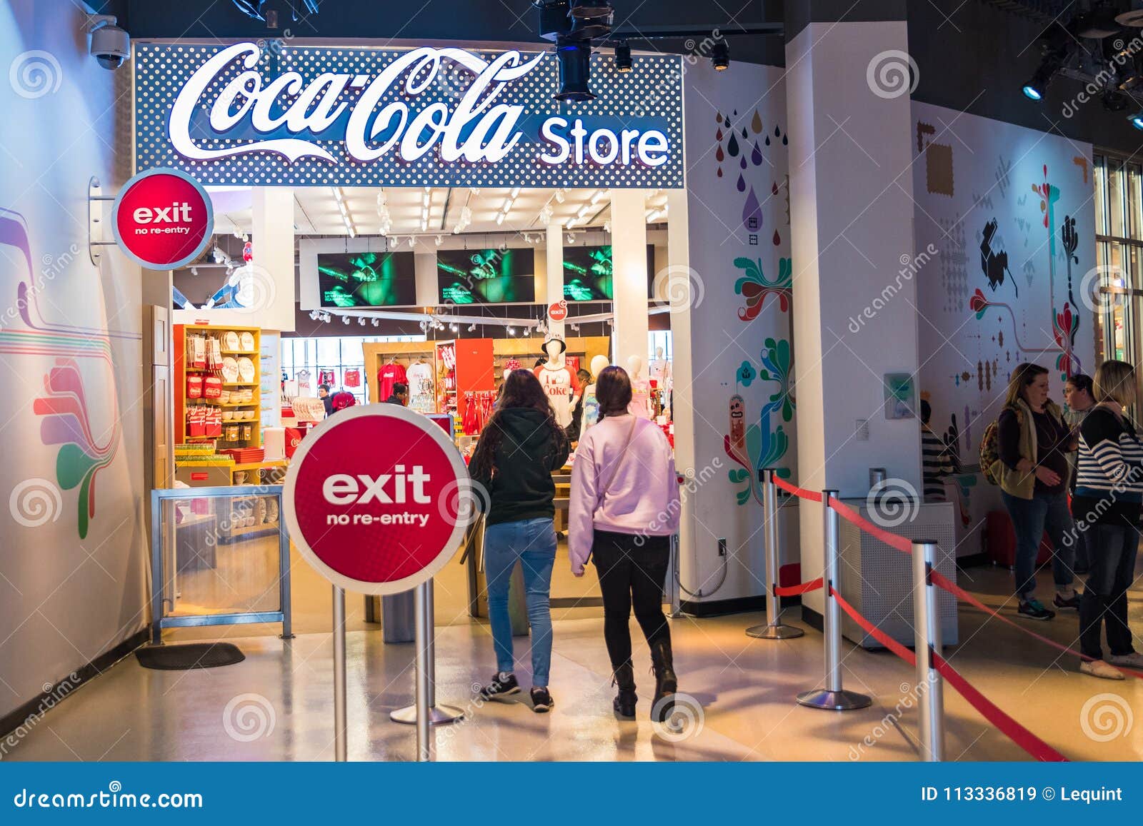 World of Coca Cola Museum in Atlanta Georgia USA Editorial Stock Image