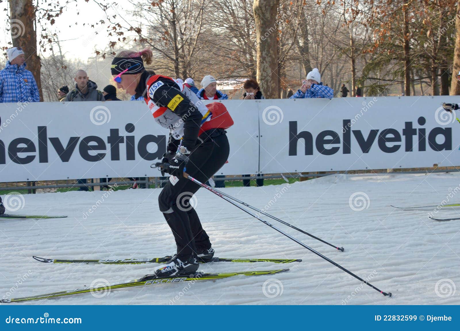 World Cup Crosscountry Ski Editorial Stock Image Image of