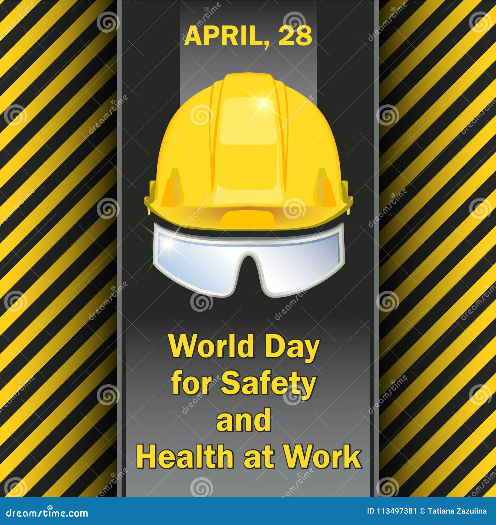 World Day For Safety And Health At Work Stock Photography