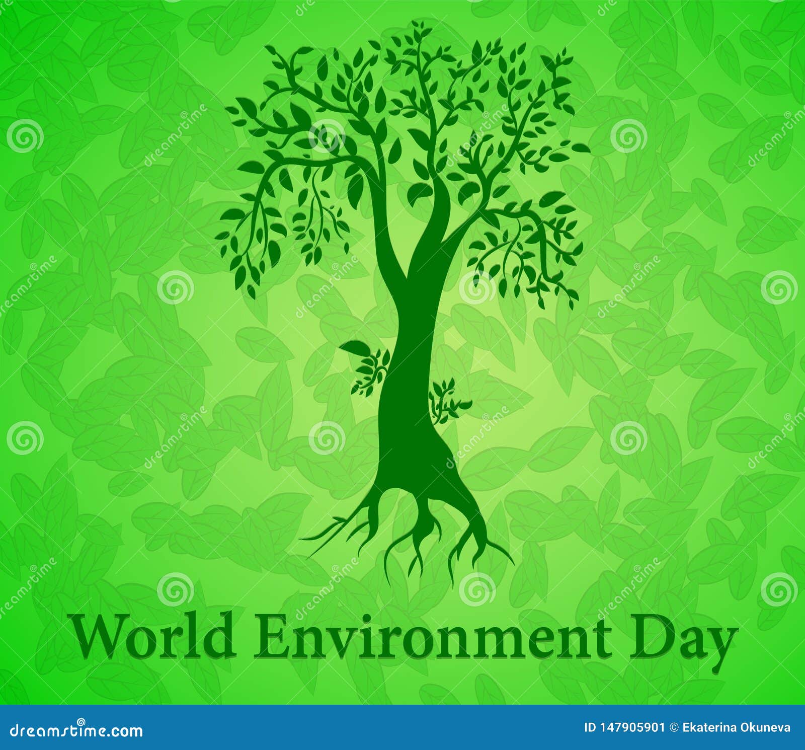 world environment day card vector illustration stock vector illustration of craft environmental 147905901 https www dreamstime com world environment day card illustration tree green background vector image147905901