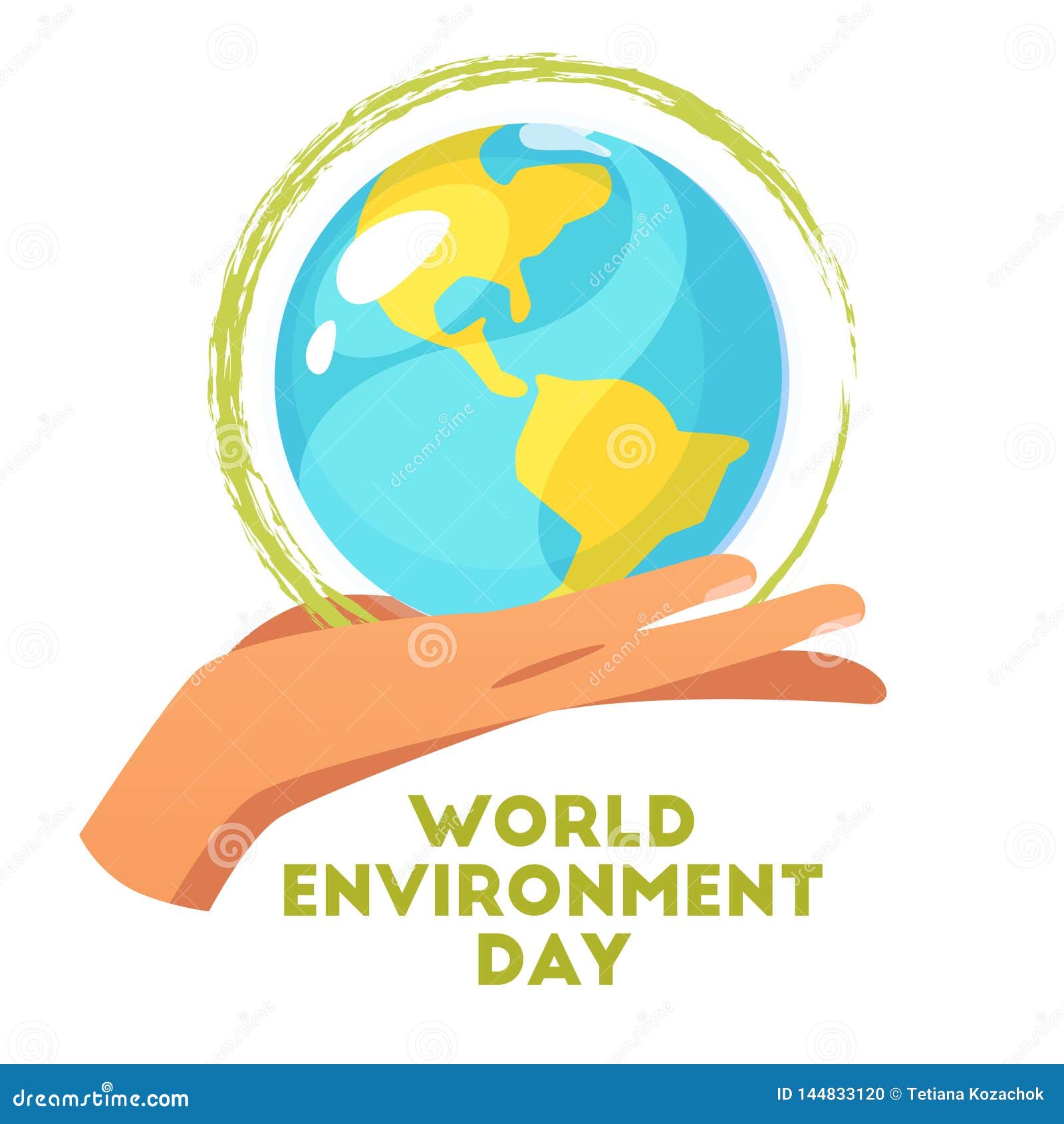 World Environment Day Concept Stock Vector - Illustration of ecology ...