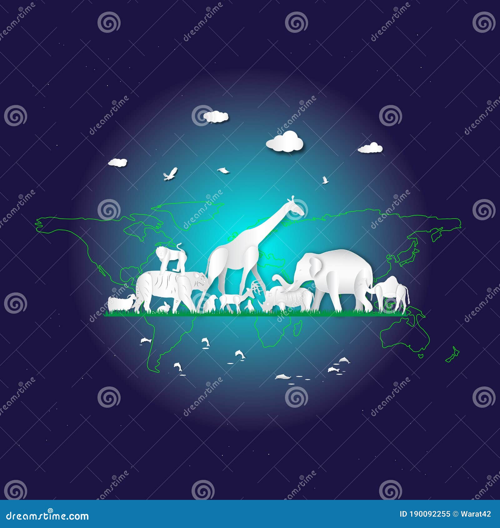 World Environment or Wildlife Day with Animal in Nature of Paper Art Style ,vector or Illustration with Travel or Forest Stock Vector - Illustration of environmental, earth: 190092255 World Environment or Wildlife Day with Animal in Nature of Paper Art Style ,vector or Illustration with Travel or Forest Stock Vector - Illustration of environmental, earth: 190092255