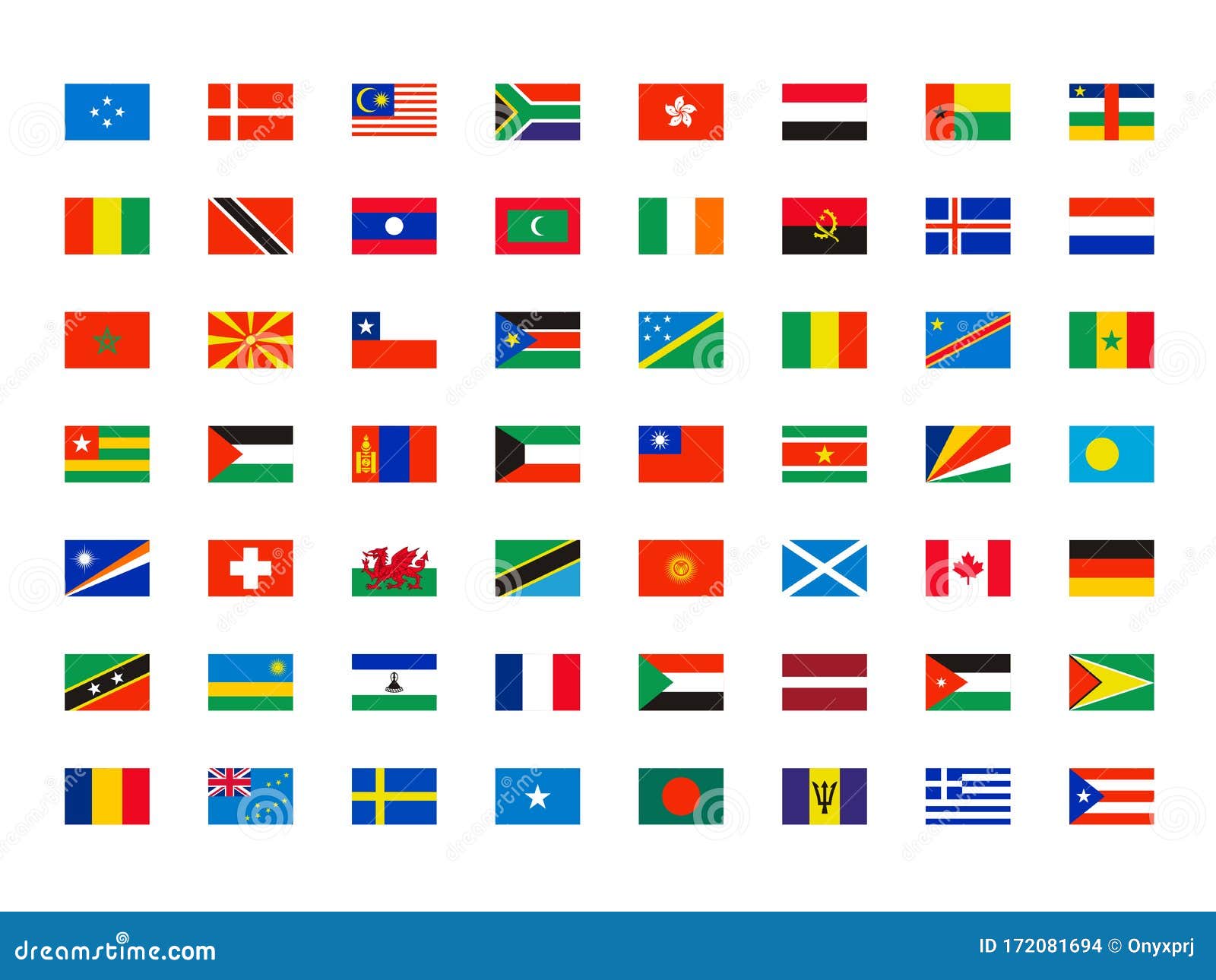 national flags of the world countries