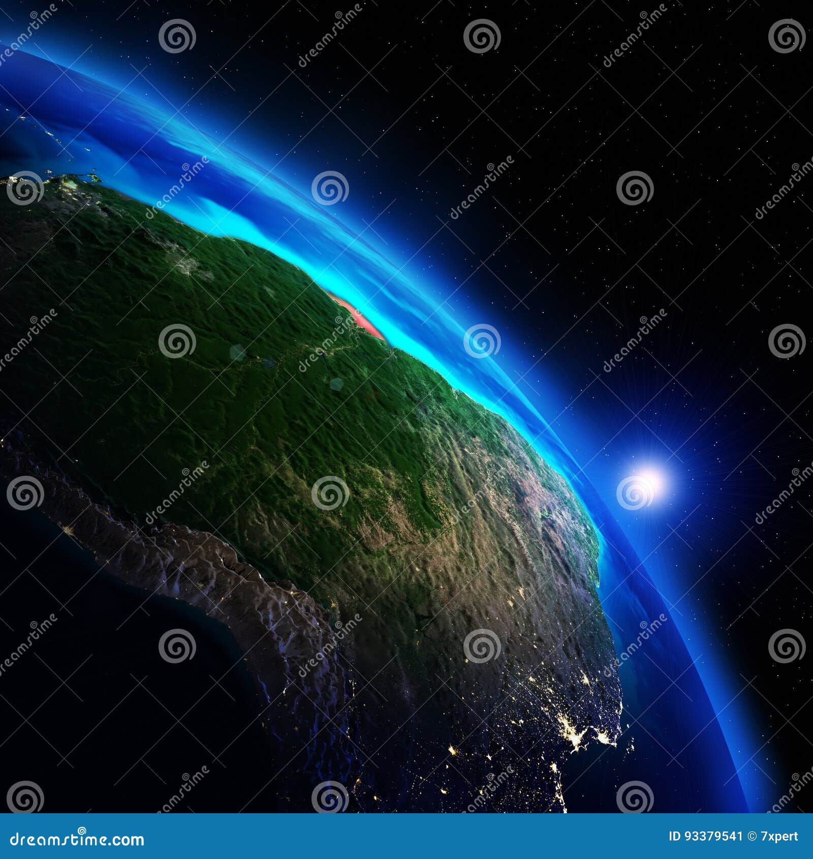 World Geography RoyaltyFree Stock Photography