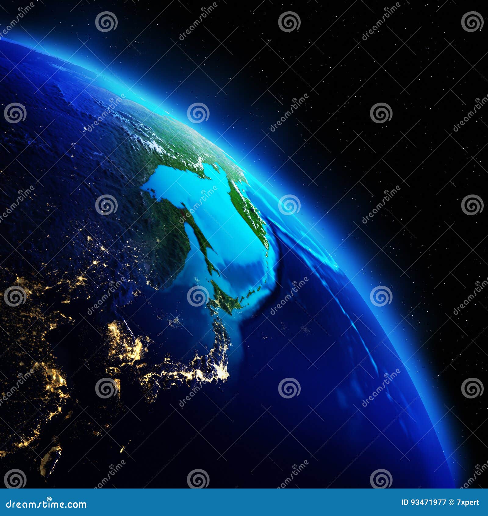 World Geography RoyaltyFree Stock Photography