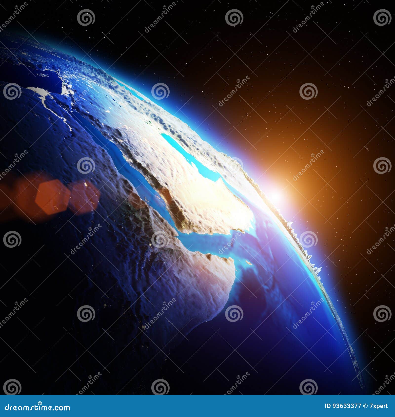 World Geography RoyaltyFree Stock Photography