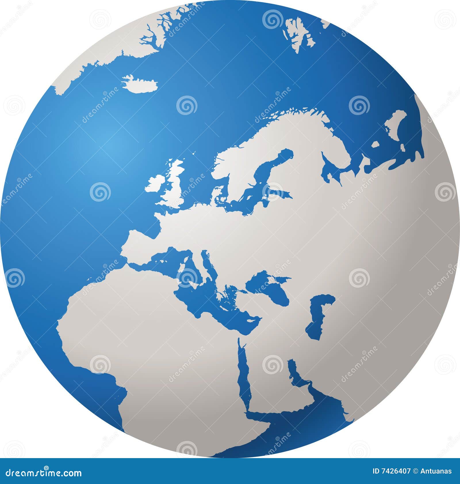 world globe europe