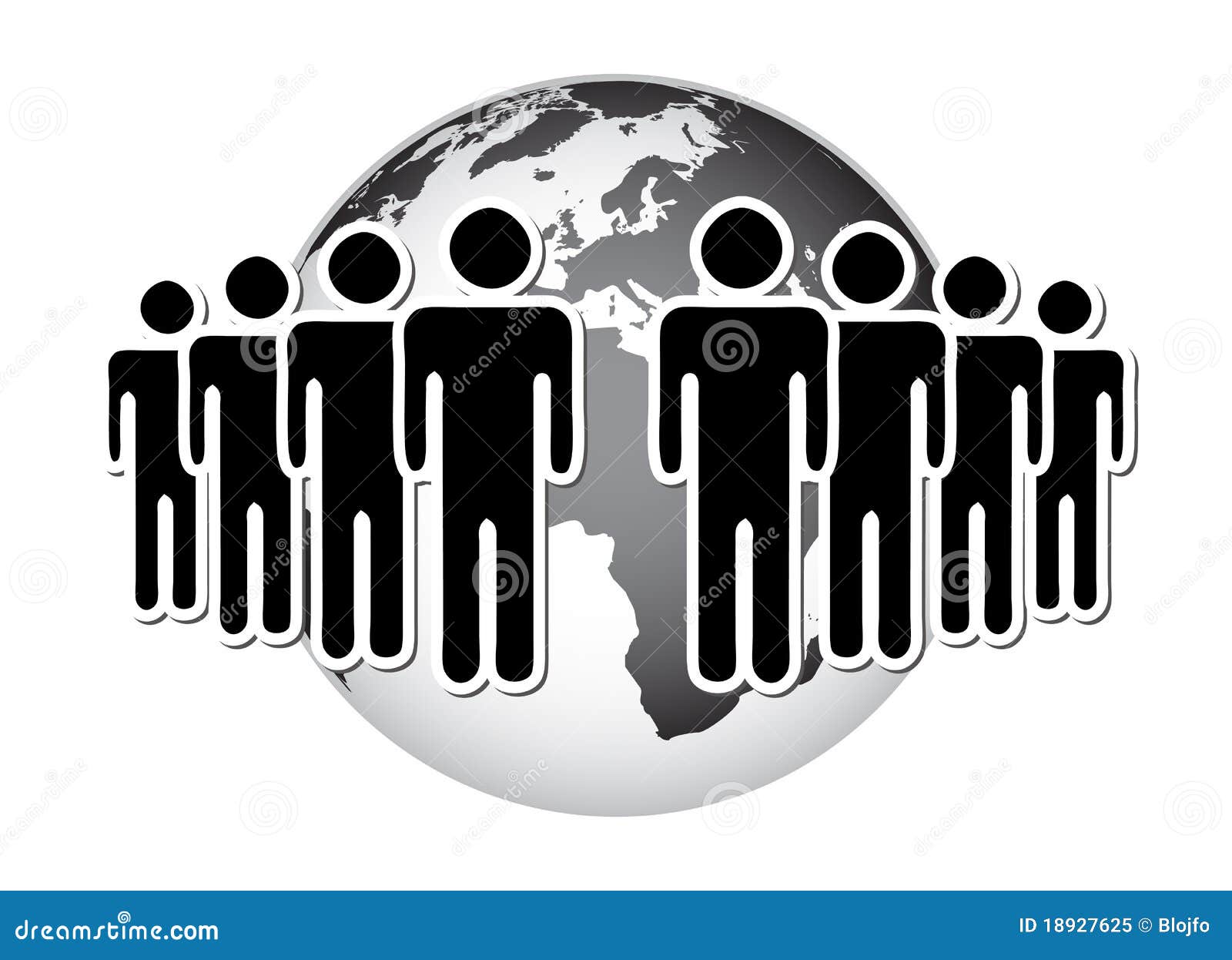 World group stock vector. Illustration of logotype, media 18927625
