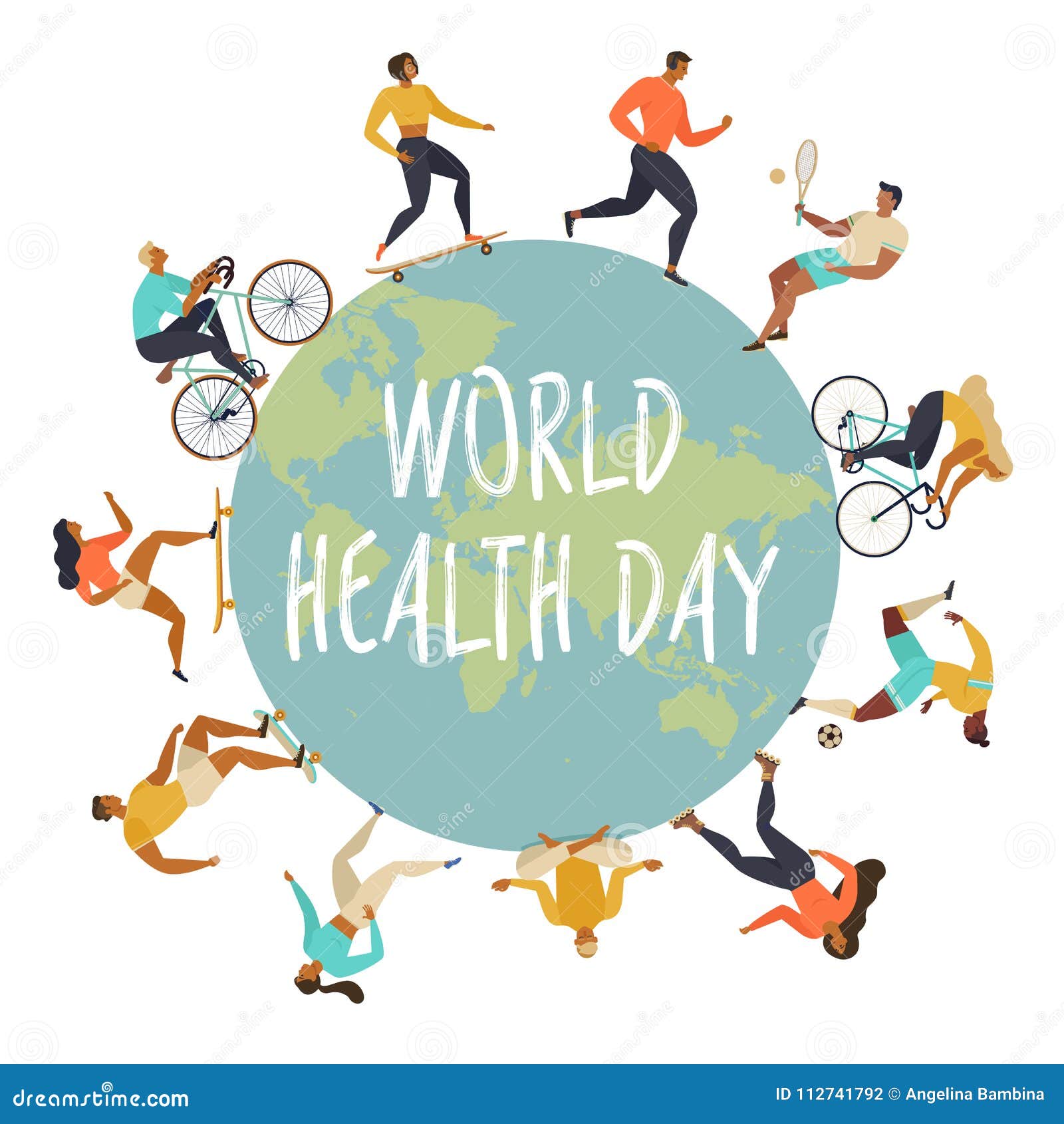 World Health Day 7th April With The Image Of Doctors Vector