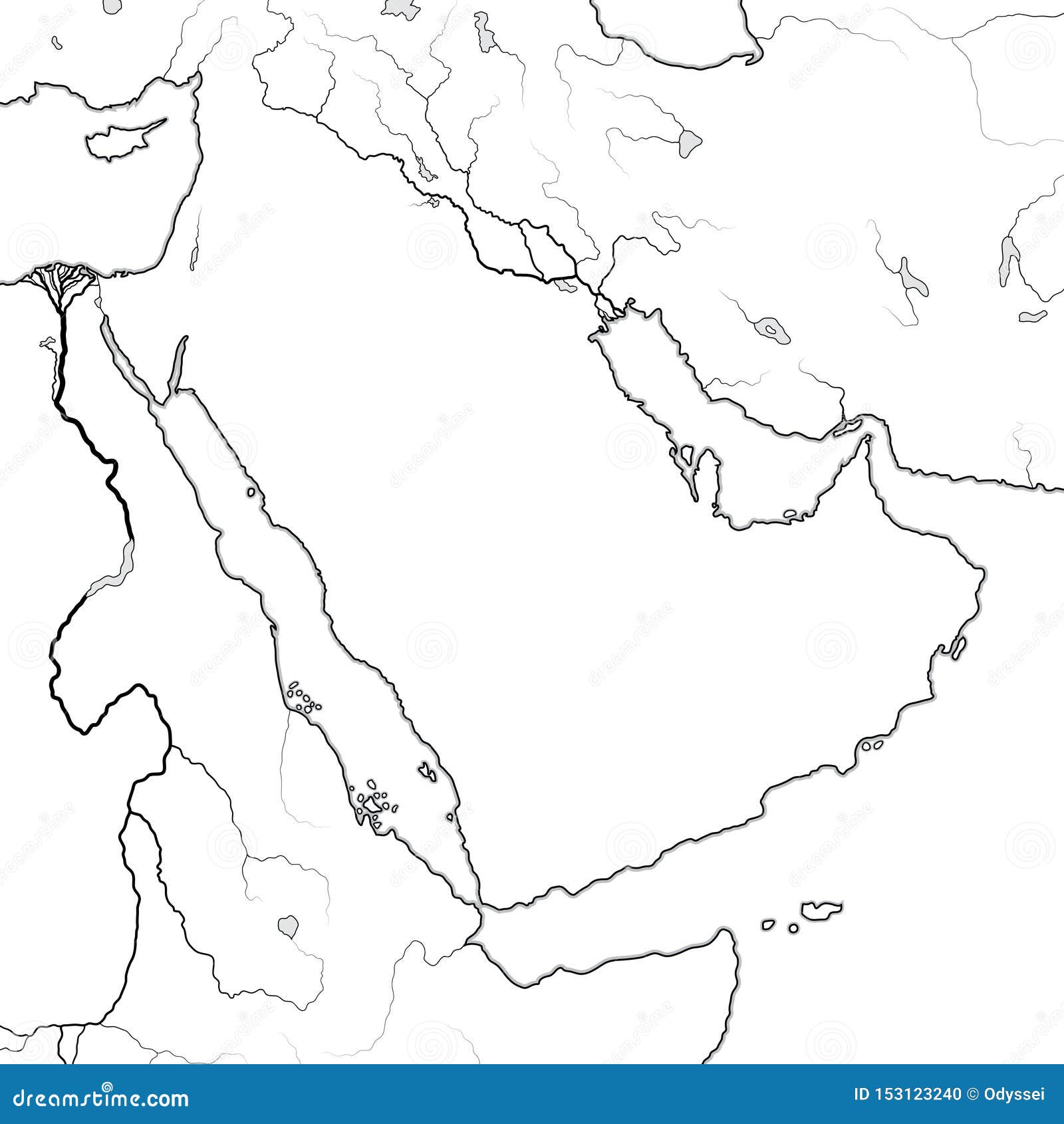 Persian Gulf Chart