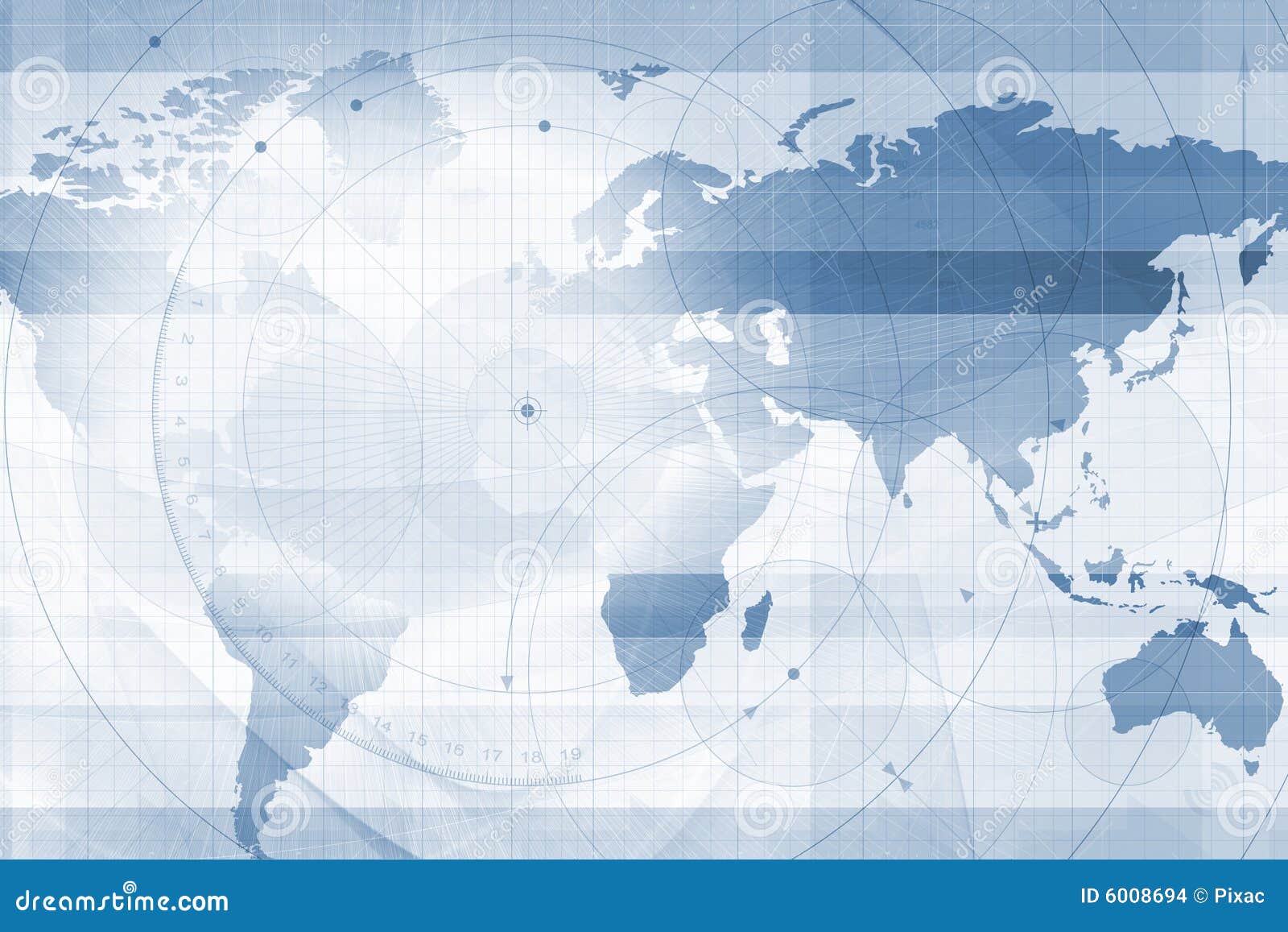 A world map background stock illustration. Illustration of technology