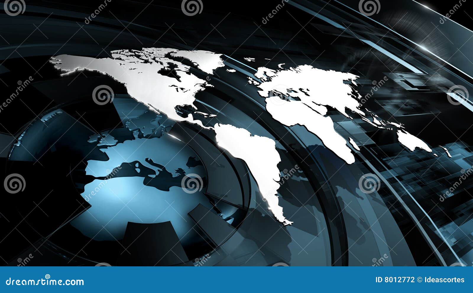 World Map Background stock illustration. Illustration of earth - 8012772
