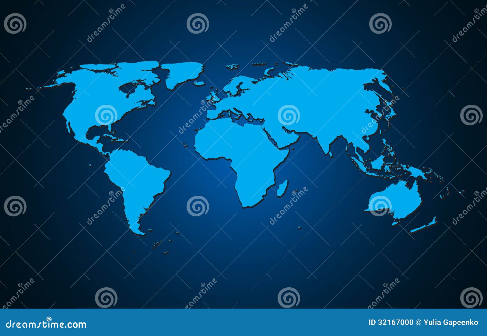 World Map Background Vector Illustration Stock Vector - Illustration of