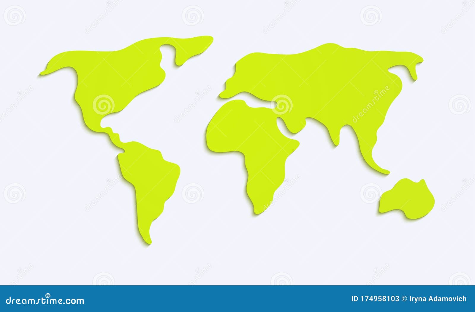 world map. green earth. template for web site, app, inphographics. globe worldmap. travel worldwide backdrop