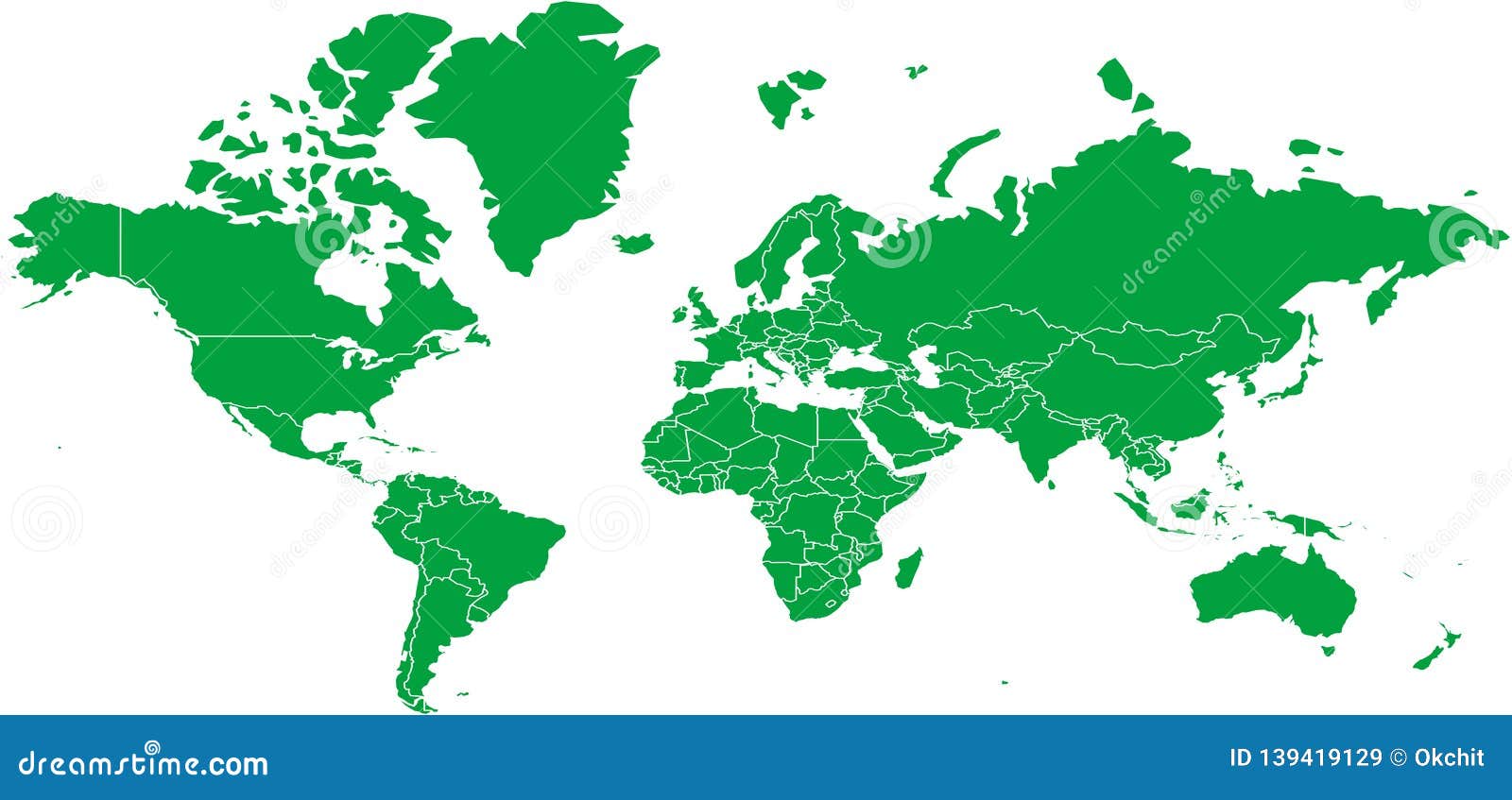 High Resolution World Map Europe And Asia