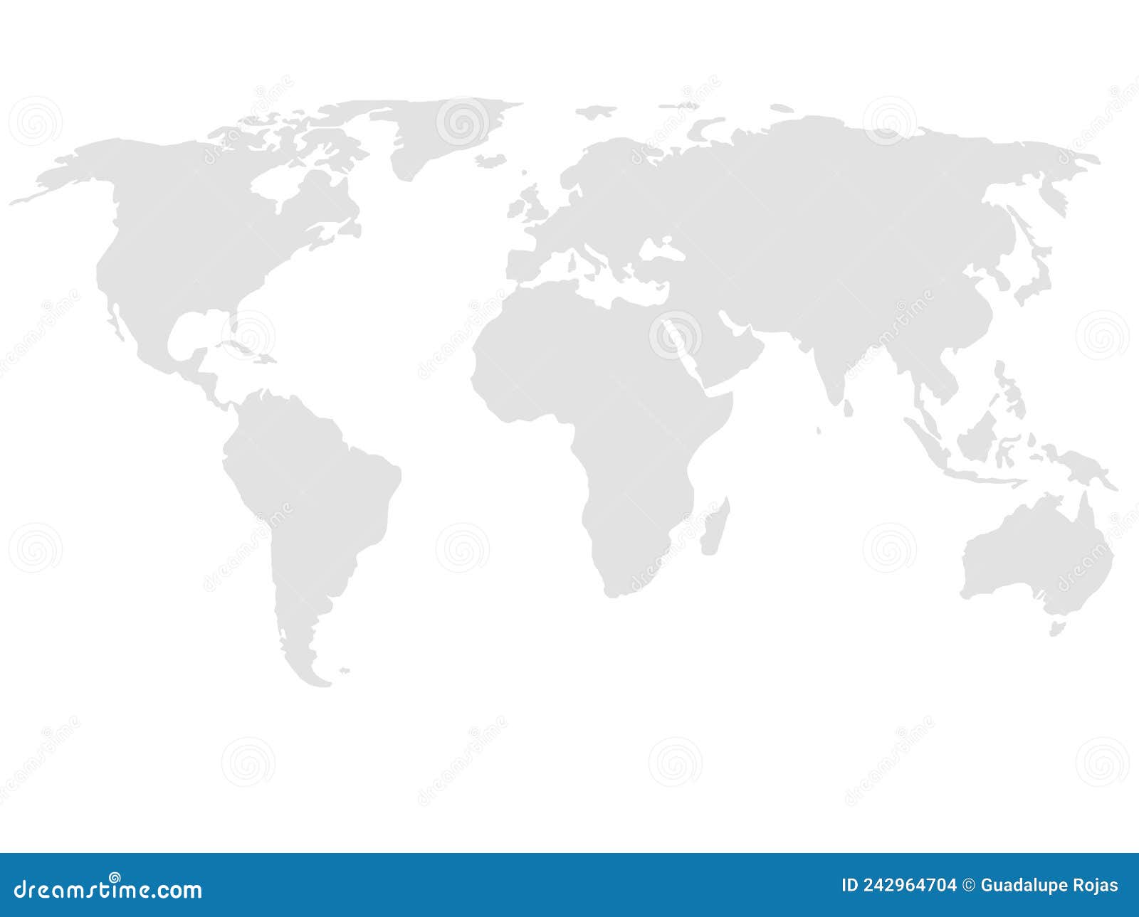 world map or mapa mundi on a white colored background