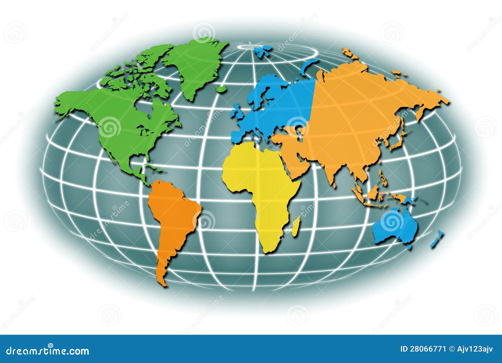 world map regions