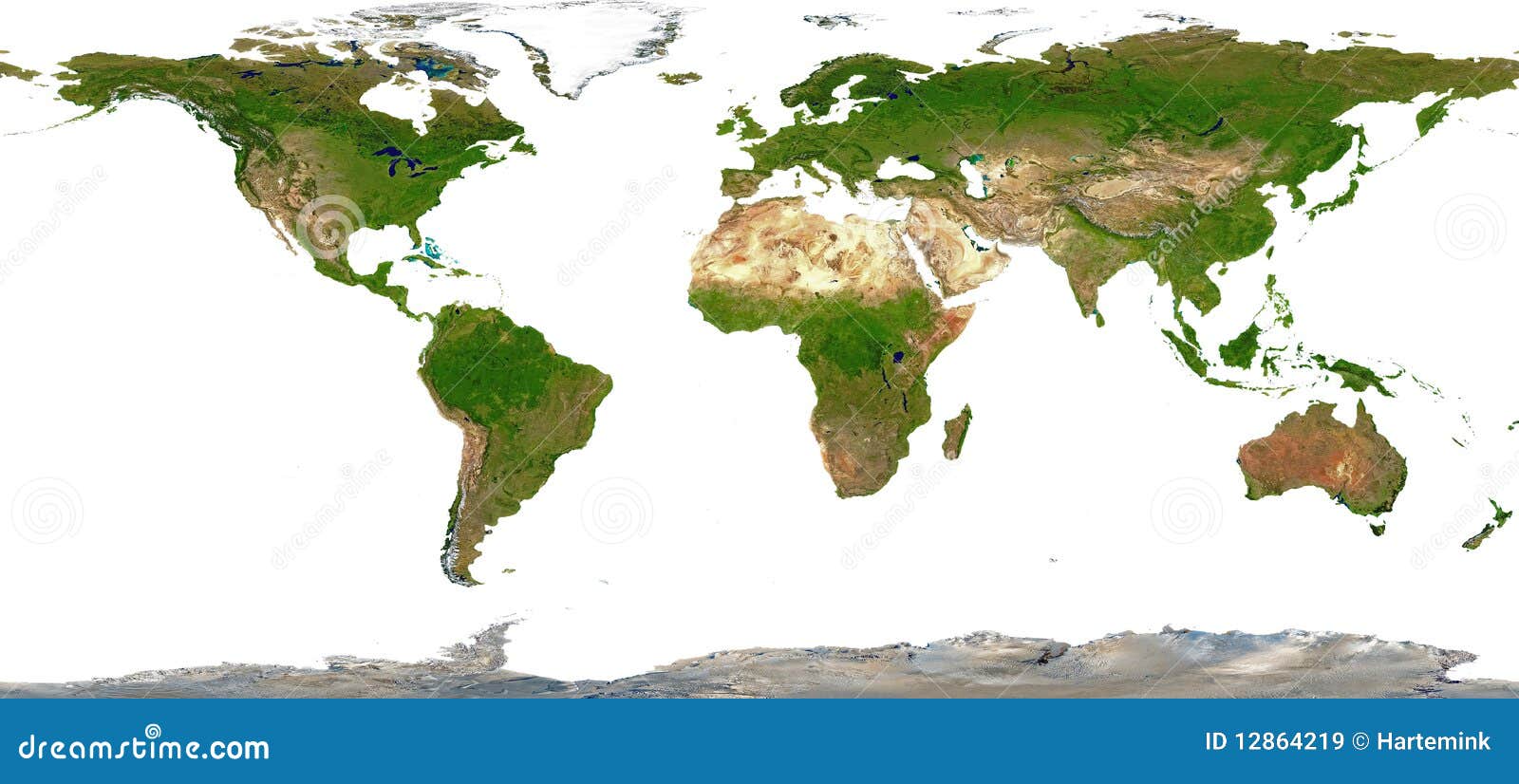 world map shaded relief