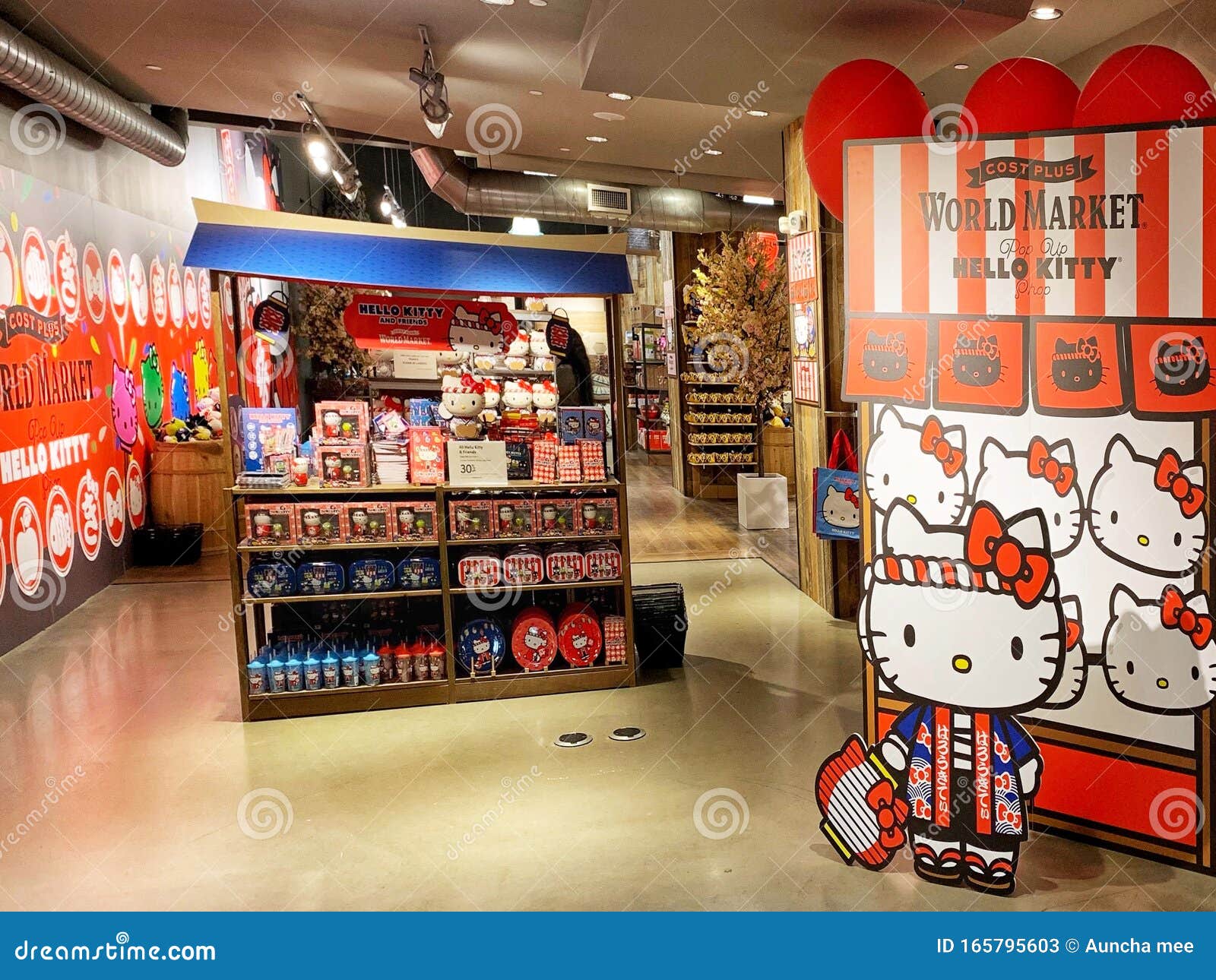 World Market Hello Kitty in New York City - Image Editorial Stock Photo -  Image of sanrio, concept: 165795603