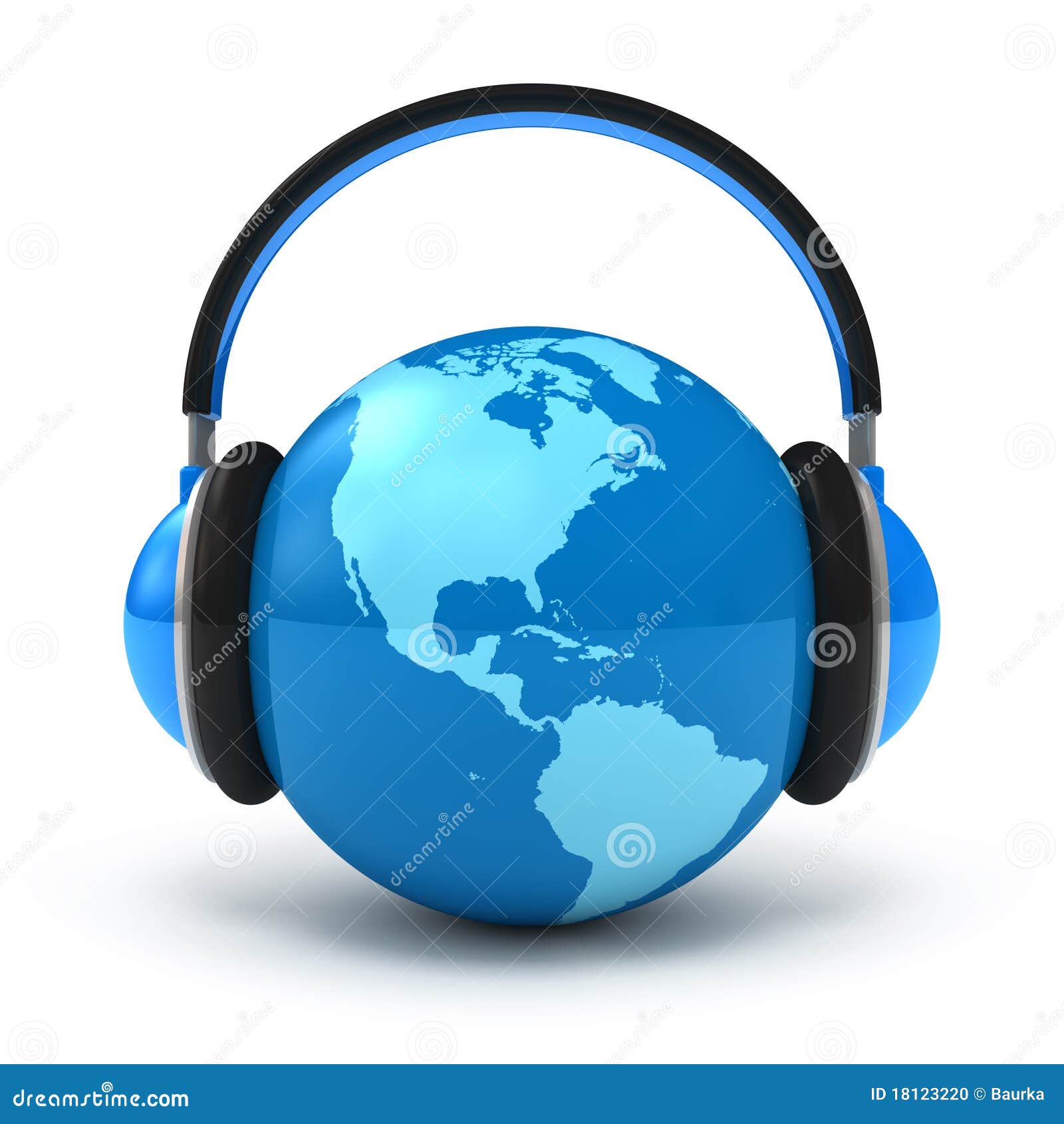 World music concept stock vector. Illustration of listening 18123220