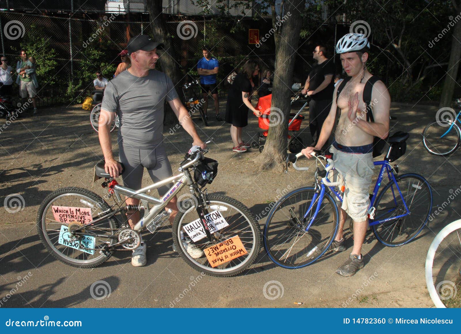 World Naked Bike Ride New York Editorial Image Image Of Ride Crowd My