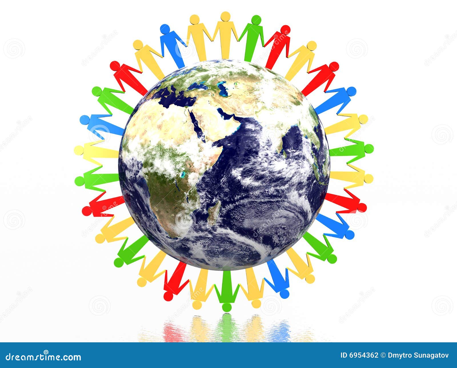 World partnership stock illustration. Illustration of community - 6954362