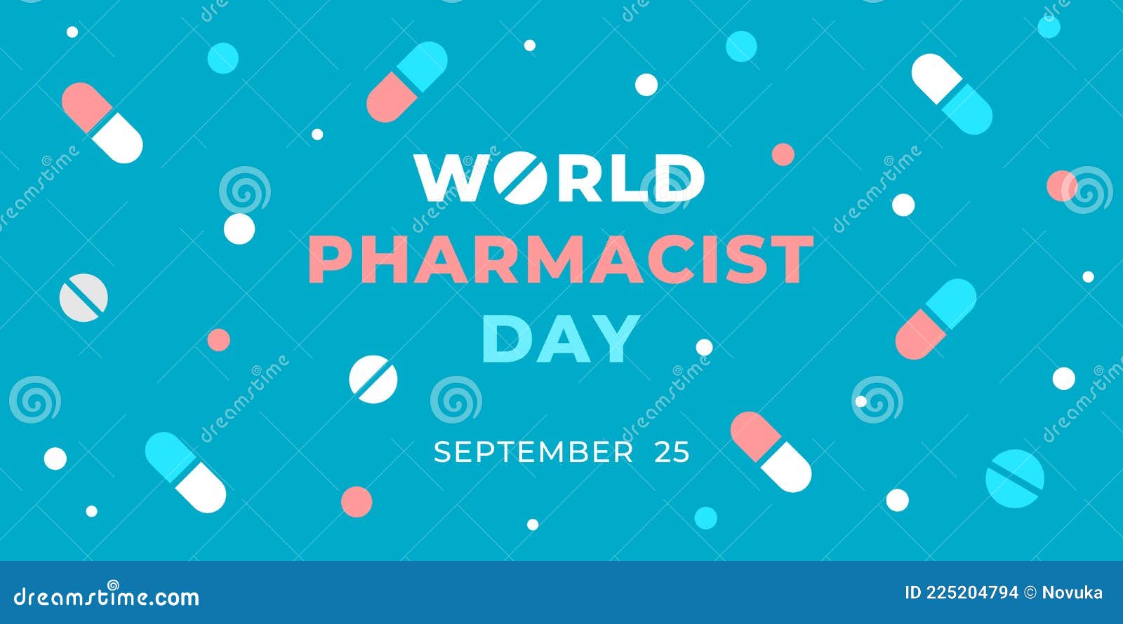 World Pharmacist Day. Vector Web Banner, Poster, Card for Social Media ...