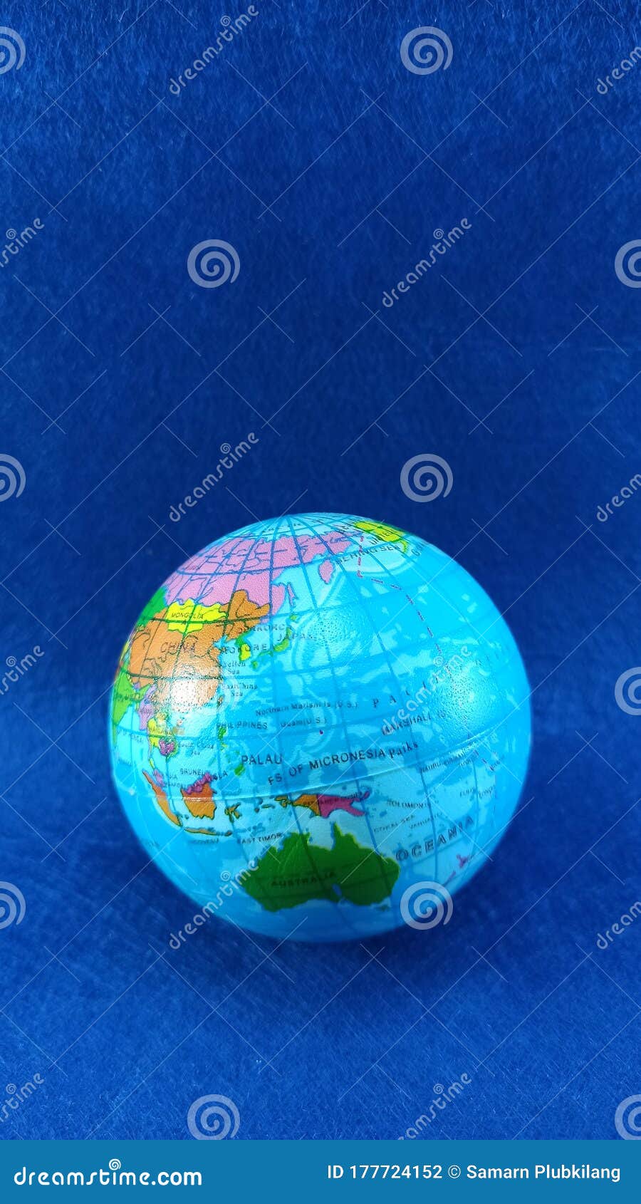 The World or Plastic World Map Stock Photo Image of design