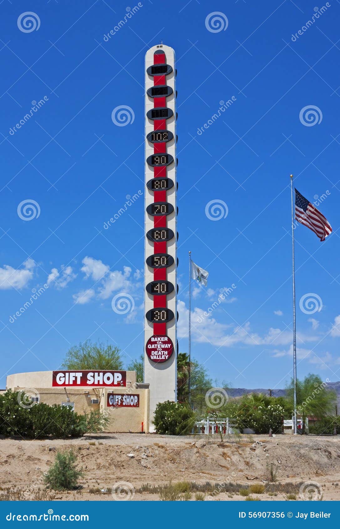 World S Tallest Thermometer Editorial Photo - Image of landmark