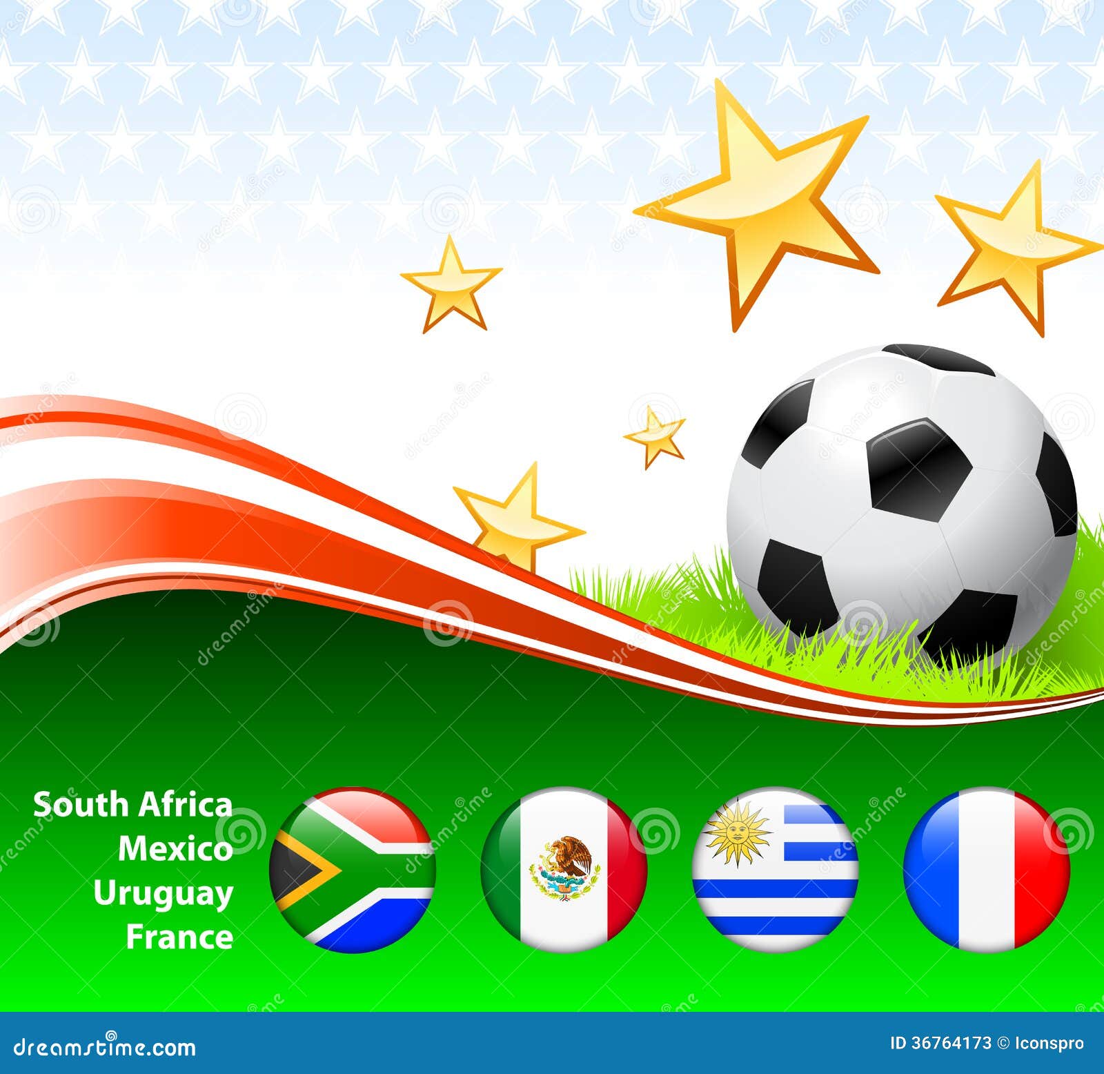 World Soccer Event Group a stock illustration. Illustration of