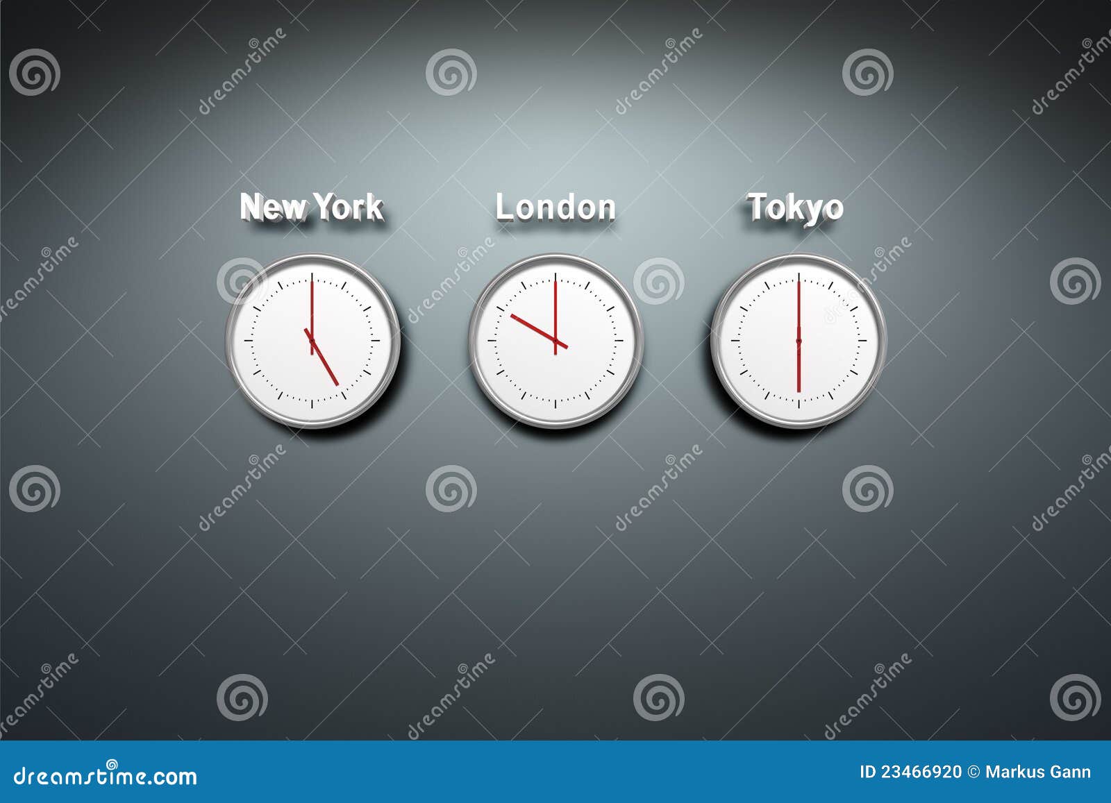 World time stock illustration. Illustration of clock 23466920