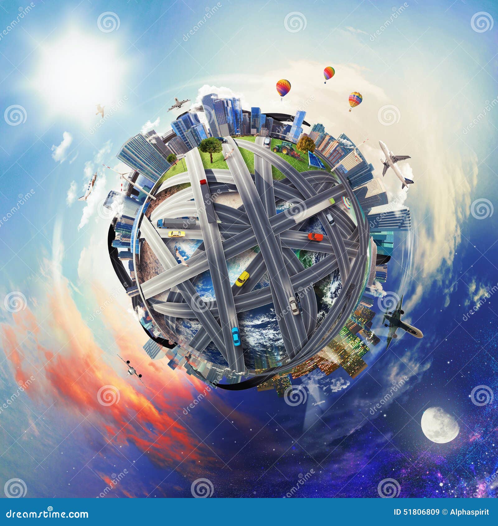 World of transport stock image. Image of globe, destination - 51806809