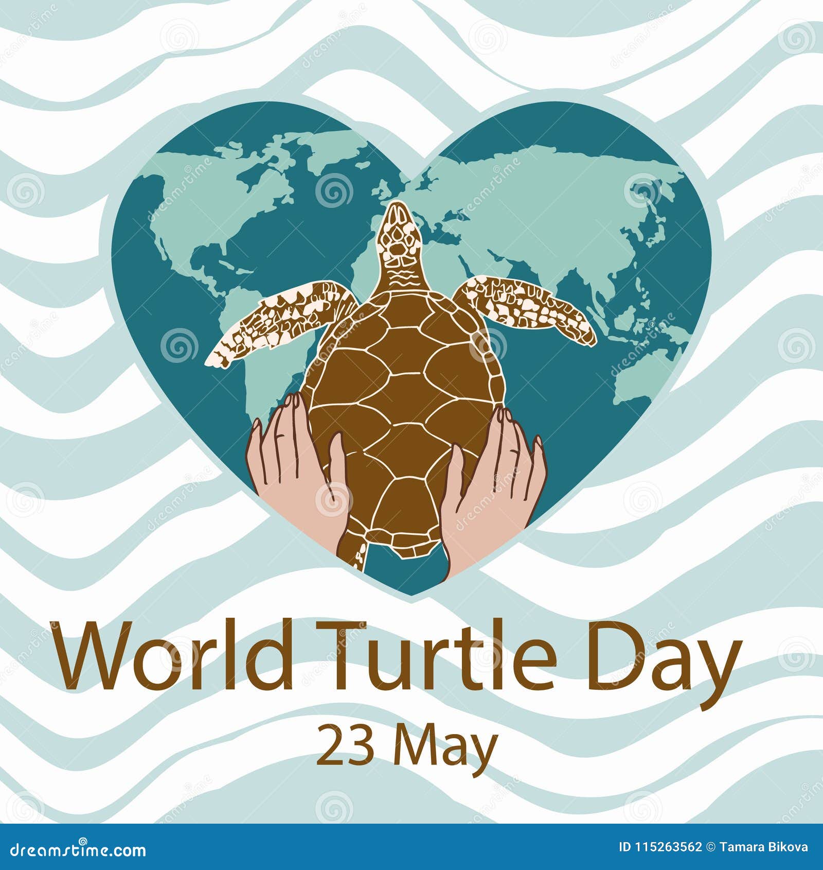 World turtle day ditaja oleh