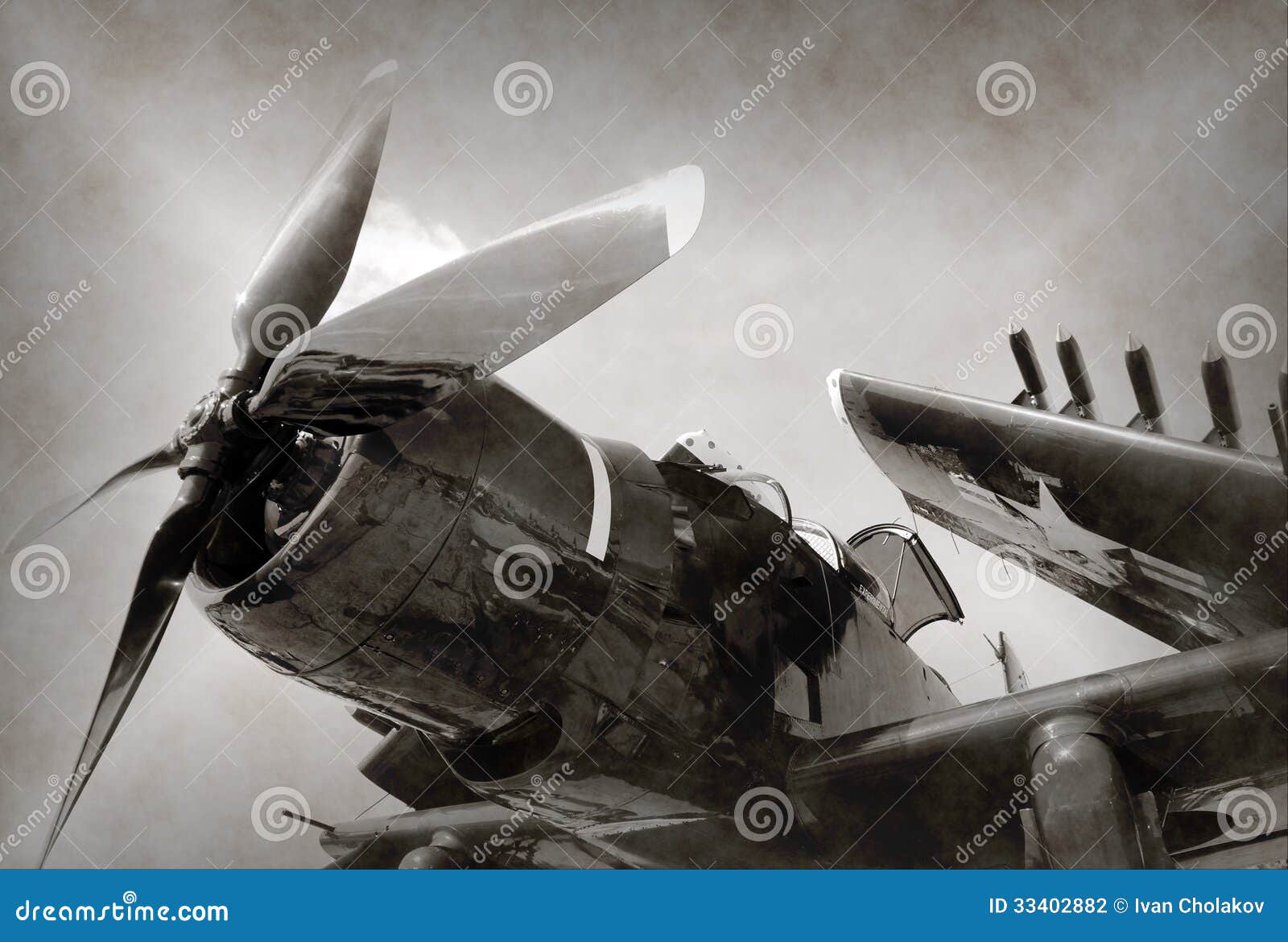 world war ii era fighter plane