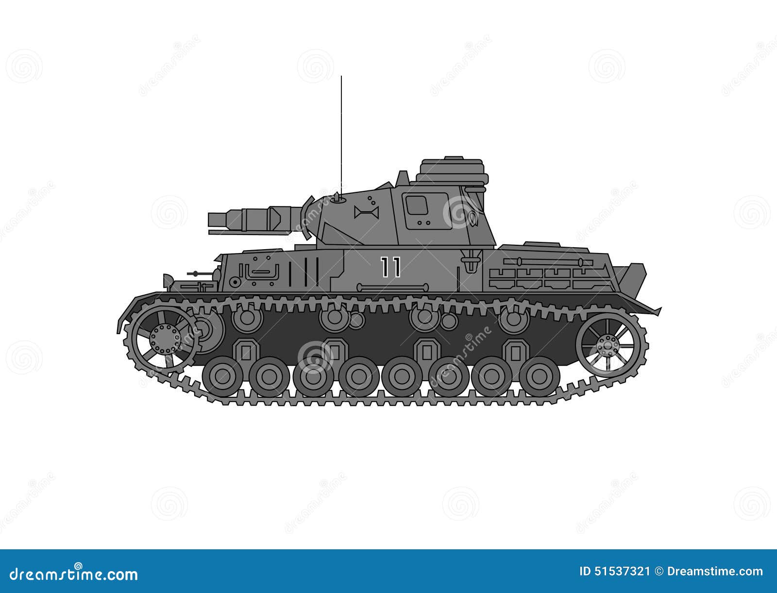 german wwii tank clipart