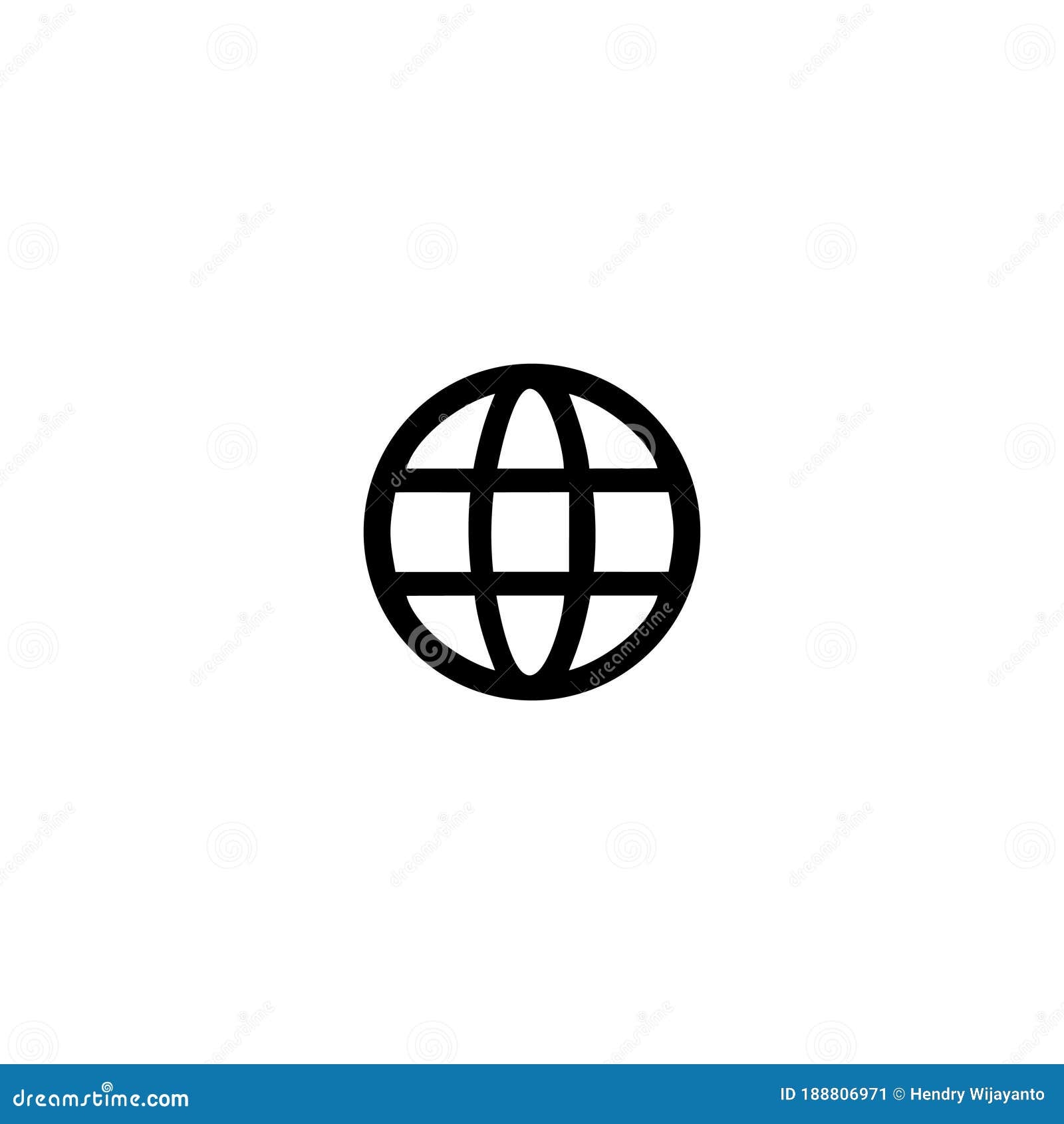 world wide web icon and simple flat  for web site, mobile, logo, app, ui