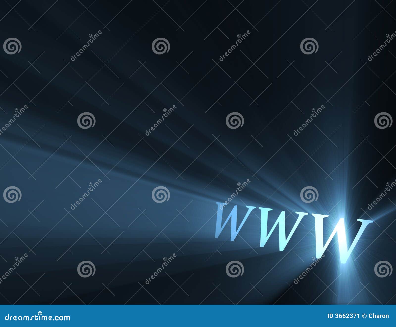 world wide web www light flare