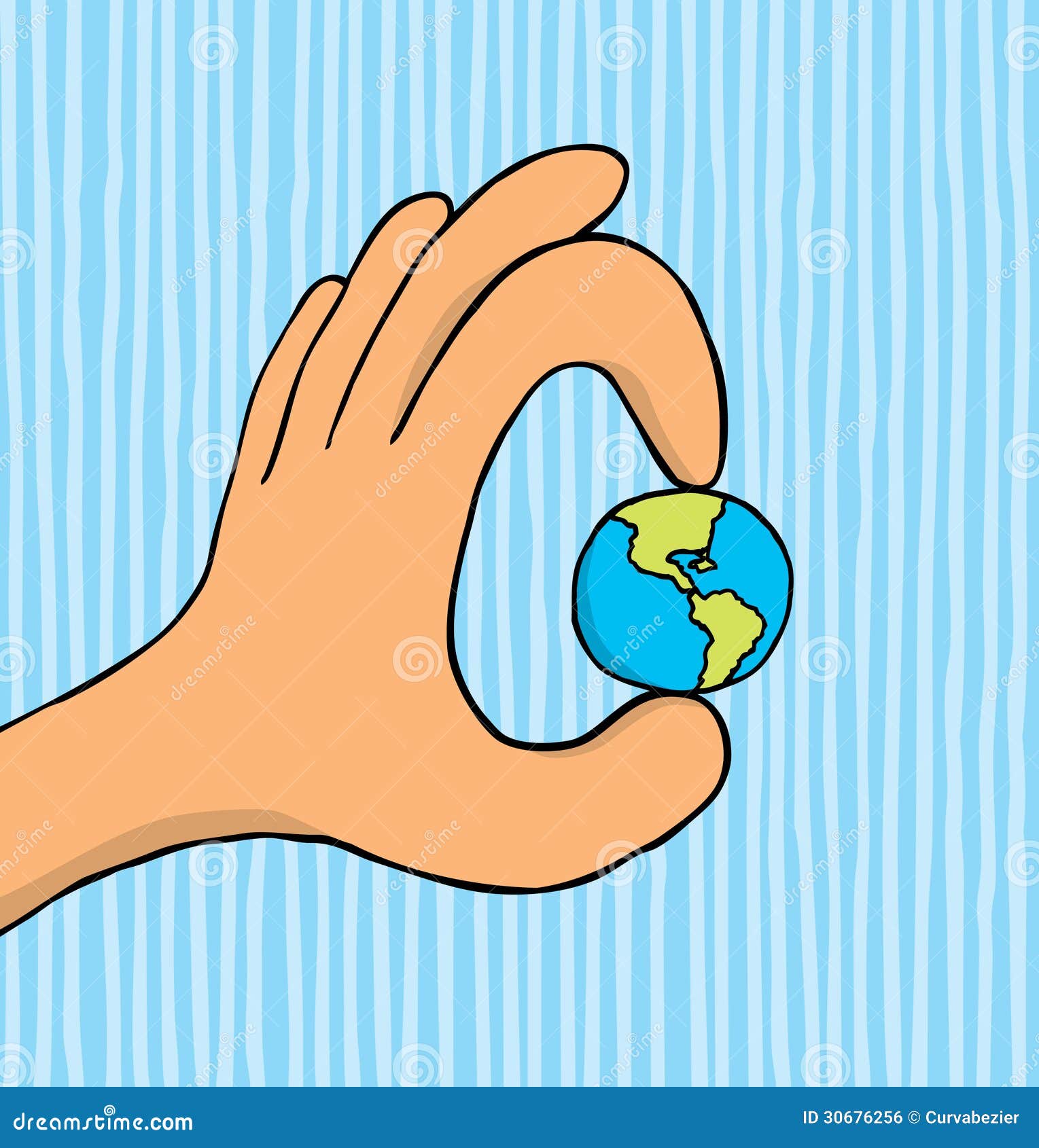 World In Your Hand Royalty Free Stock Image - Image: 30676256