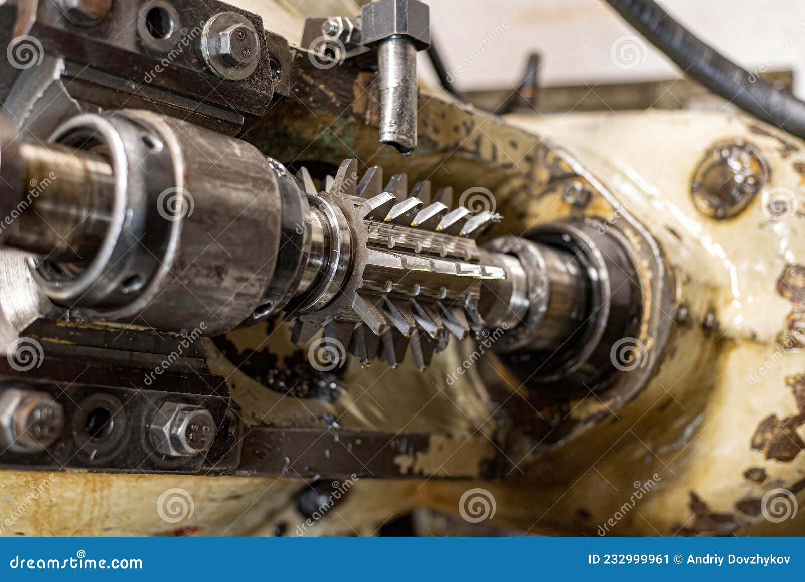 Worm Cutter for the Manufacture of Gears on a Gear Cutting Machine