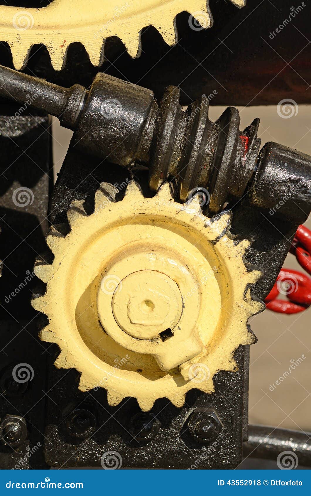 Worm Gear stock photo. Image of cogwheel, mechanism, iron 43552918