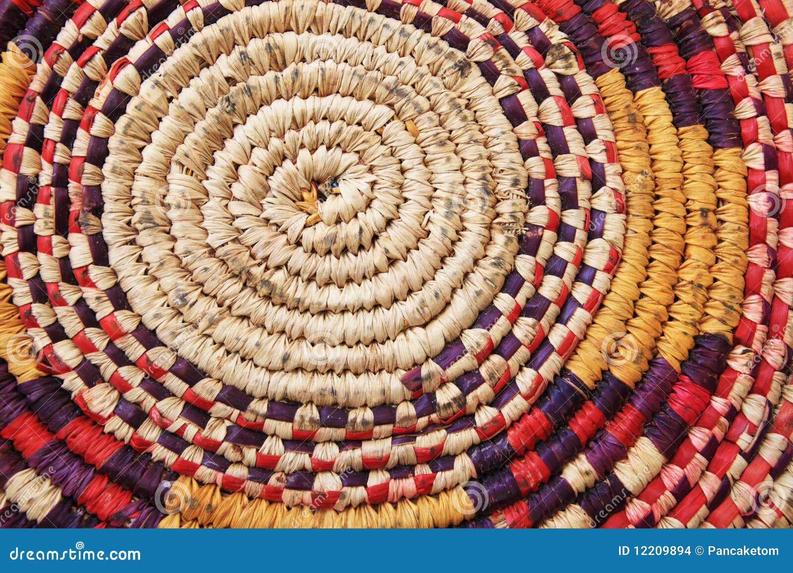 Worn african basket stock photo. Image of background 12209894