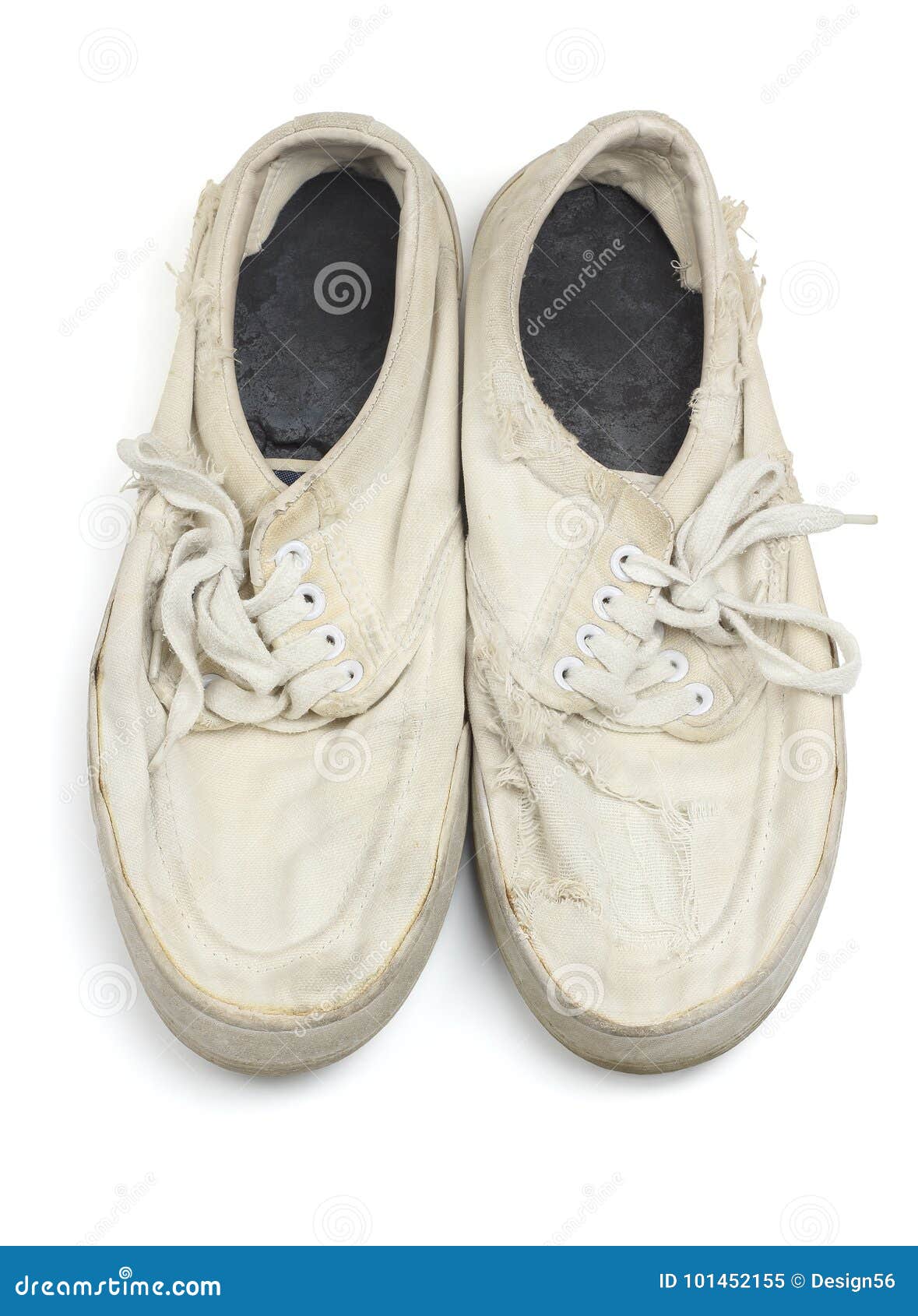 Worn Canvas Shoes stock image. Image of torn, background - 101452155