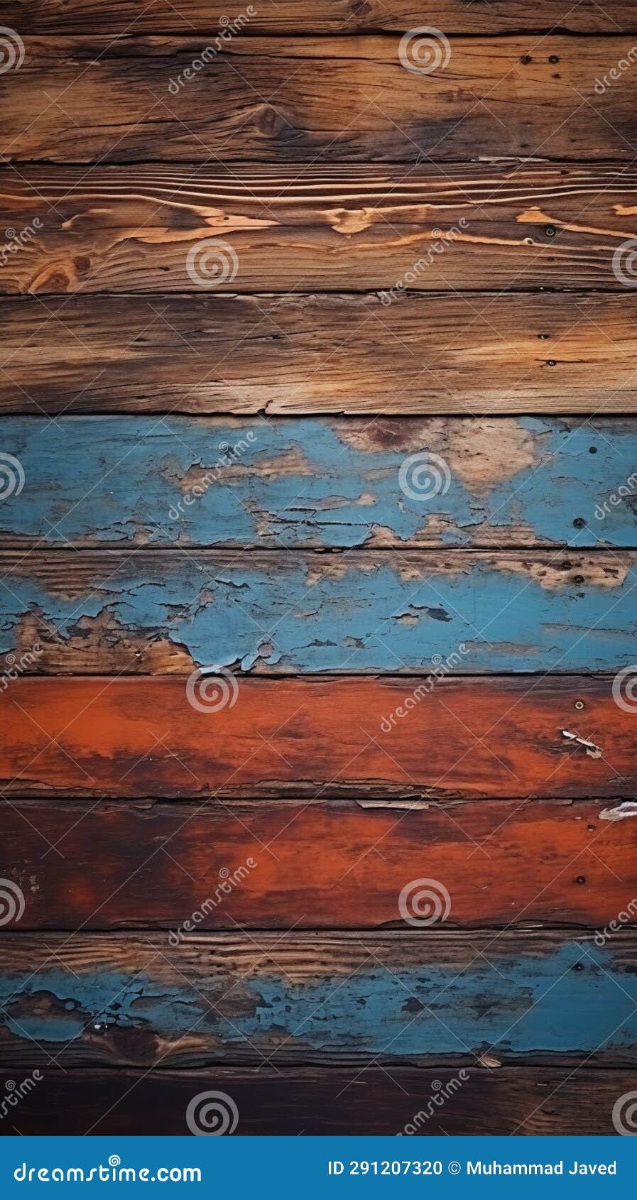 Worn, Colorful, Aged Wood Texture Exuding Rustic Charm Stock Illustration - Illustration of barn 