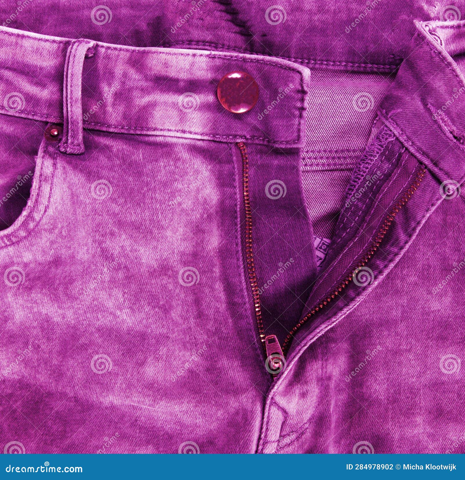 Worn Pink Jeans Isolated on White Stock Photo Image of jeans, object