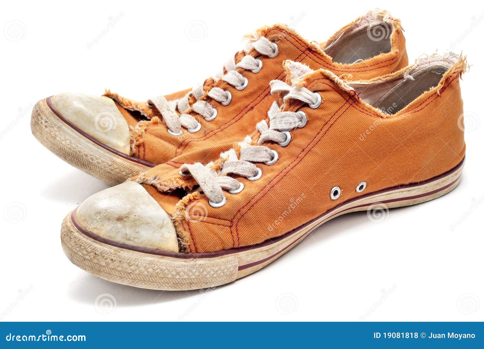 Worn sneakers stock photo. Image of sole, dressing, fashion - 19081818