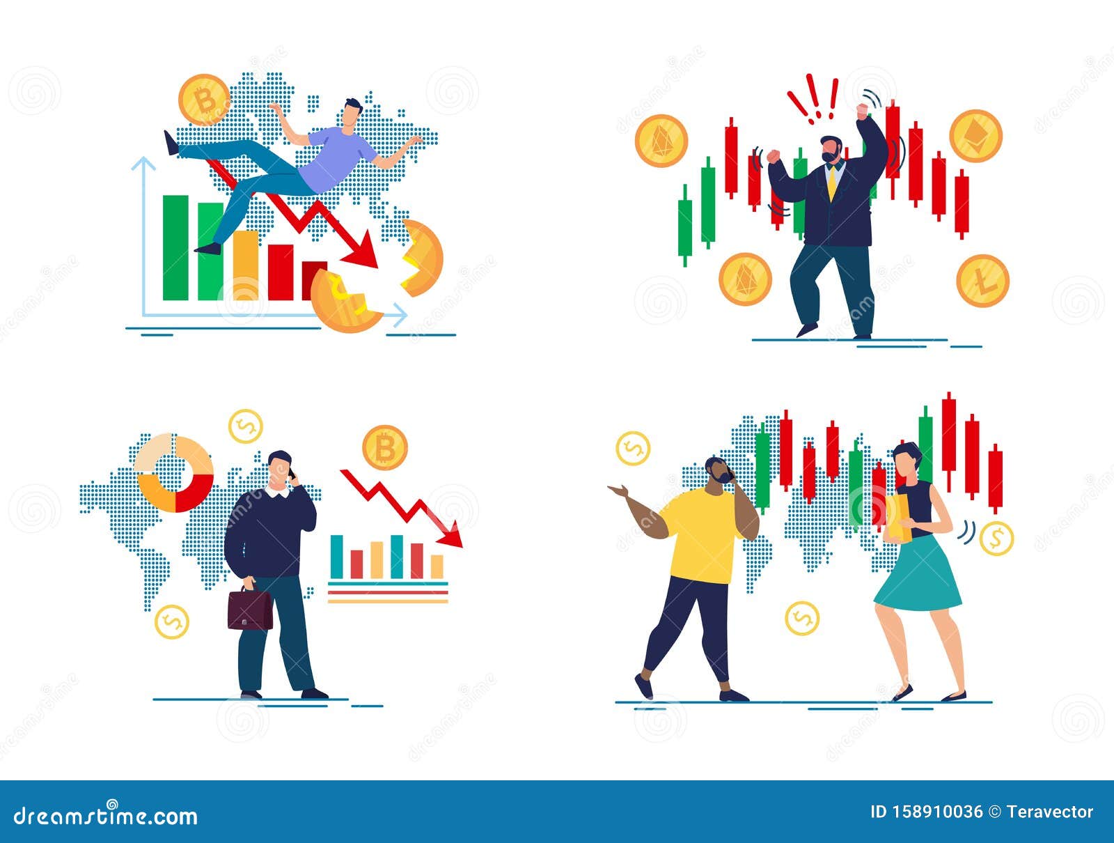 Forex Traders Daily Logo Design Template Vector Illustration forex-traders-daily-logo-design-template-vector-illustration