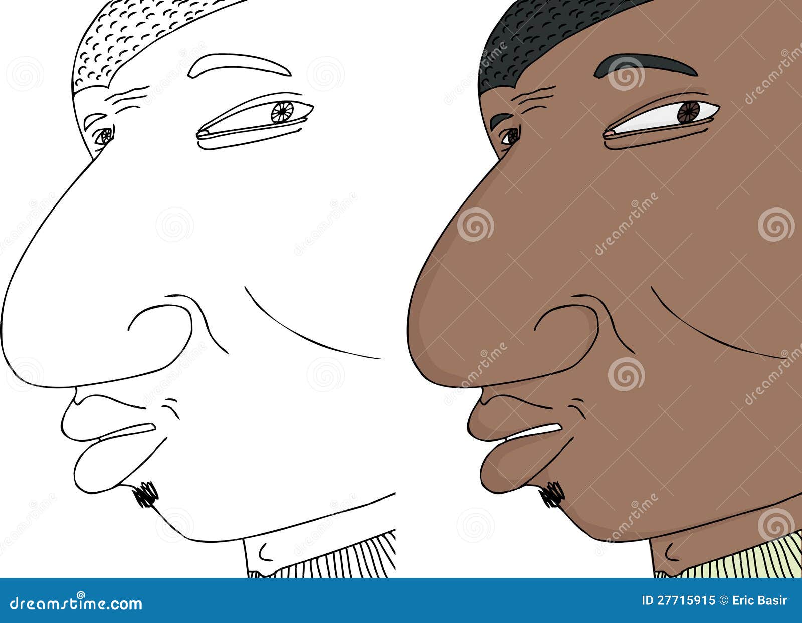 Worried Black Man stock vector. Illustration of background - 27715915