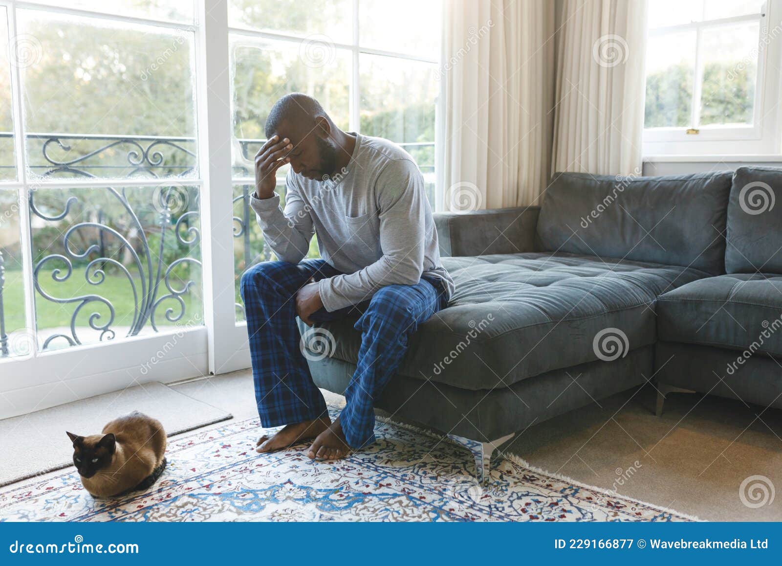 https://thumbs.dreamstime.com/z/worried-sad-african-american-man-thinking-sitting-couch-holding-head-living-room-cat-worried-sad-african-american-man-229166877.jpg