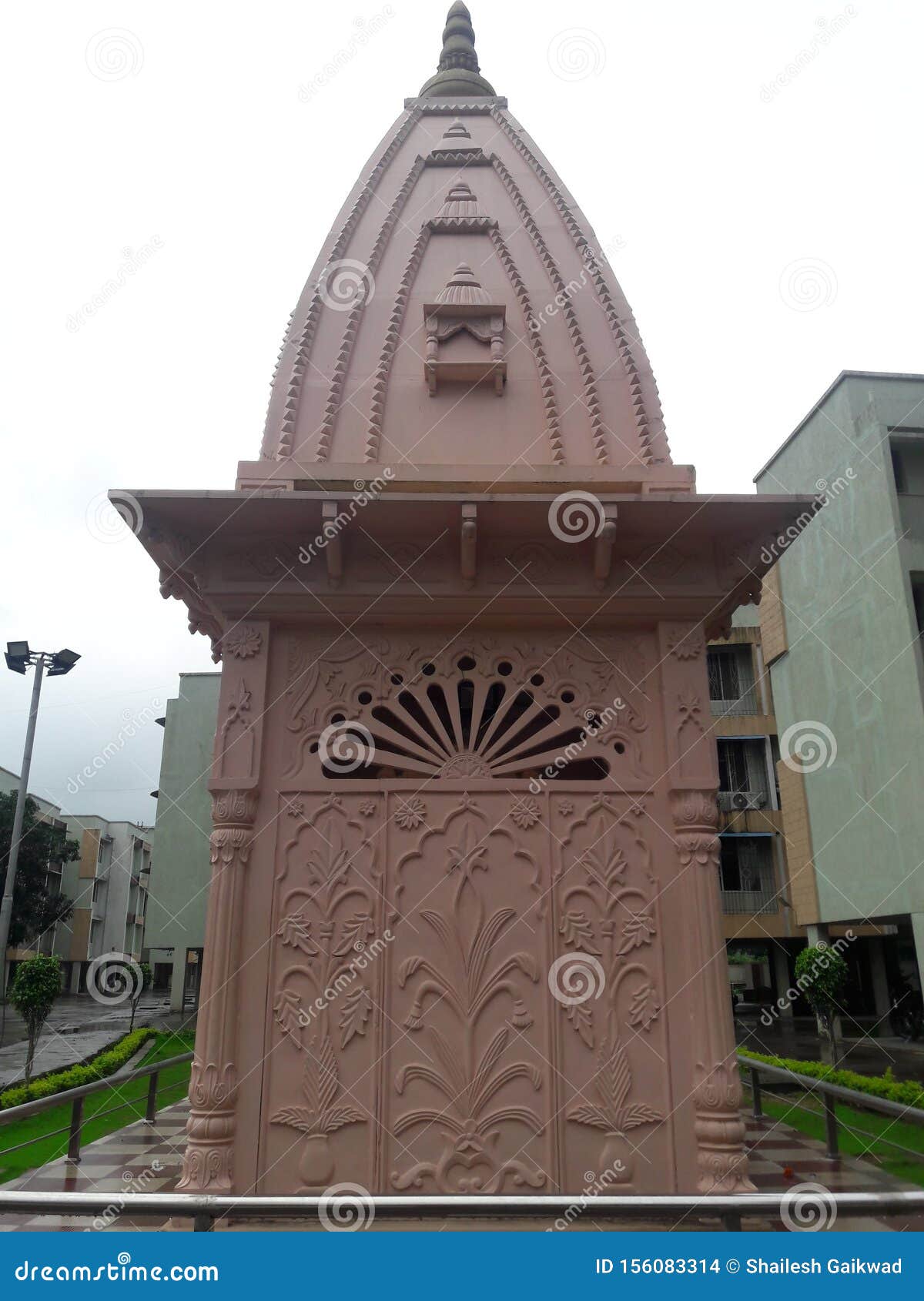 indian god saibaba  temple in panvel vakadi  location..