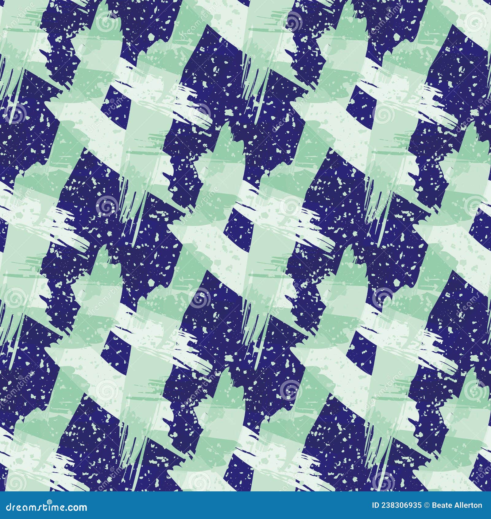 woven painted criss cross s  seamless pattern background. painterly brush stroke blend on terrazzo textured